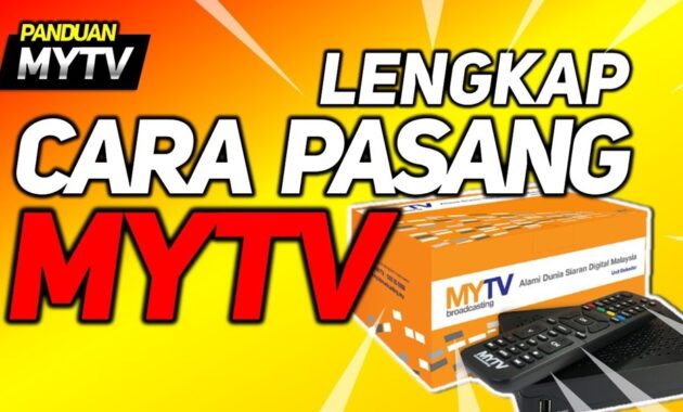 Cara Setting Mytv Tv Sharp